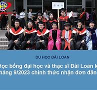 Học Bổng Du Học Đài Loan Hệ Đại Học