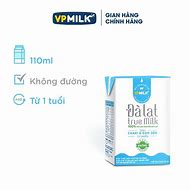 Sữa Đà Lạt Milk Không Đường 110Ml