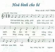 Tác Giả Bài Hát Hoà Bình Cho Bé