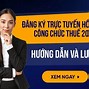 Thông Báo Tuyển Công Chức Thuế 2020